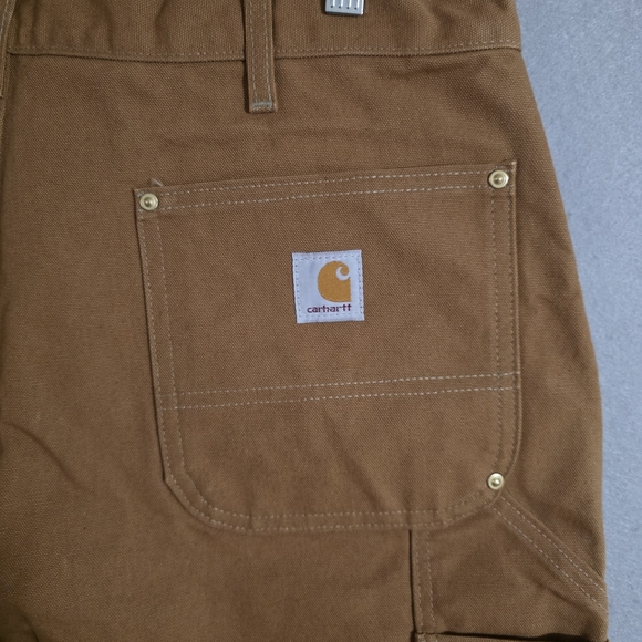 NWOT Carhartt Loose Fit Double Knee Duck Canvas Utility Pants B01 USA Size 38x34 - Picture 10 of 11